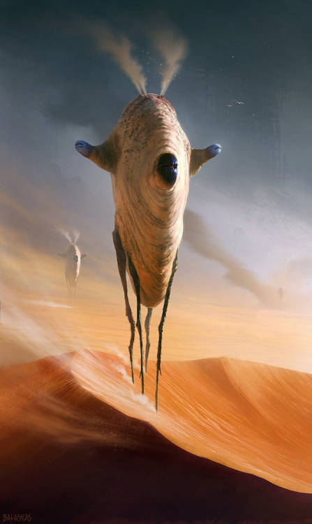 everything-starstuff: Christopher Balaskas - Ancient Dunewalker