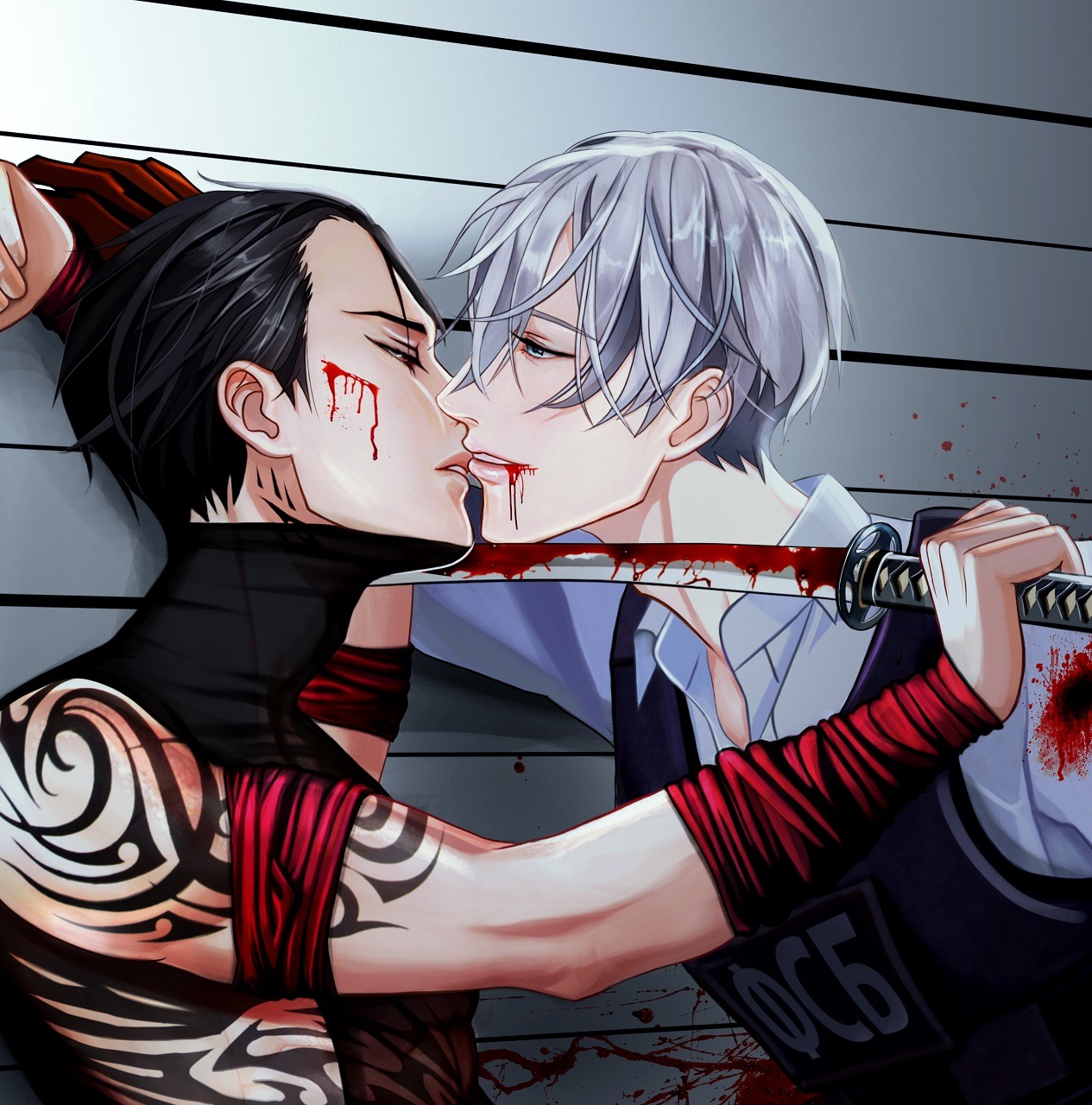 lamenart:  My piece for @yoimafiazine! Thank you so much for having me. I really