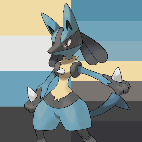 Pokemon Pride Icons — Aroflux and Aro Shiny Lucario for anon