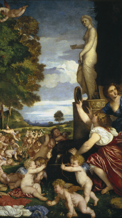 » Titian (c. 1488/90 - 1576)The Worship of VenusVenus of UrbinoBacchus and AriadneThe Feast of GodsD