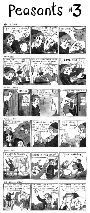 beatonna: I wouldn’t say these two follow the rules of medieval society exactly, but they are 