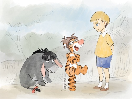 Christopher Erwin , Hangger and Leeyore.Eeyore is Levi and Hange is Tigger you can’t tell me o