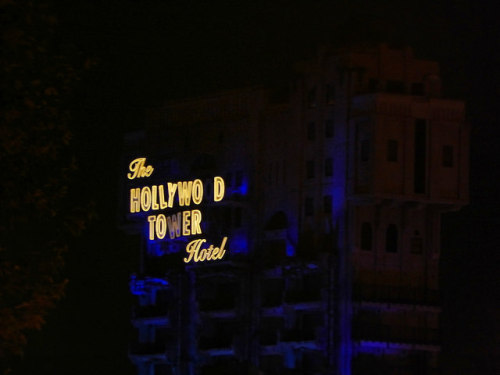Tower of Terror Aglow on Flickr.