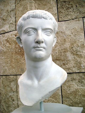 romegreeceart:Tiberius and his first wife Vipsania Agrippina. The future emperor was forced to divor
