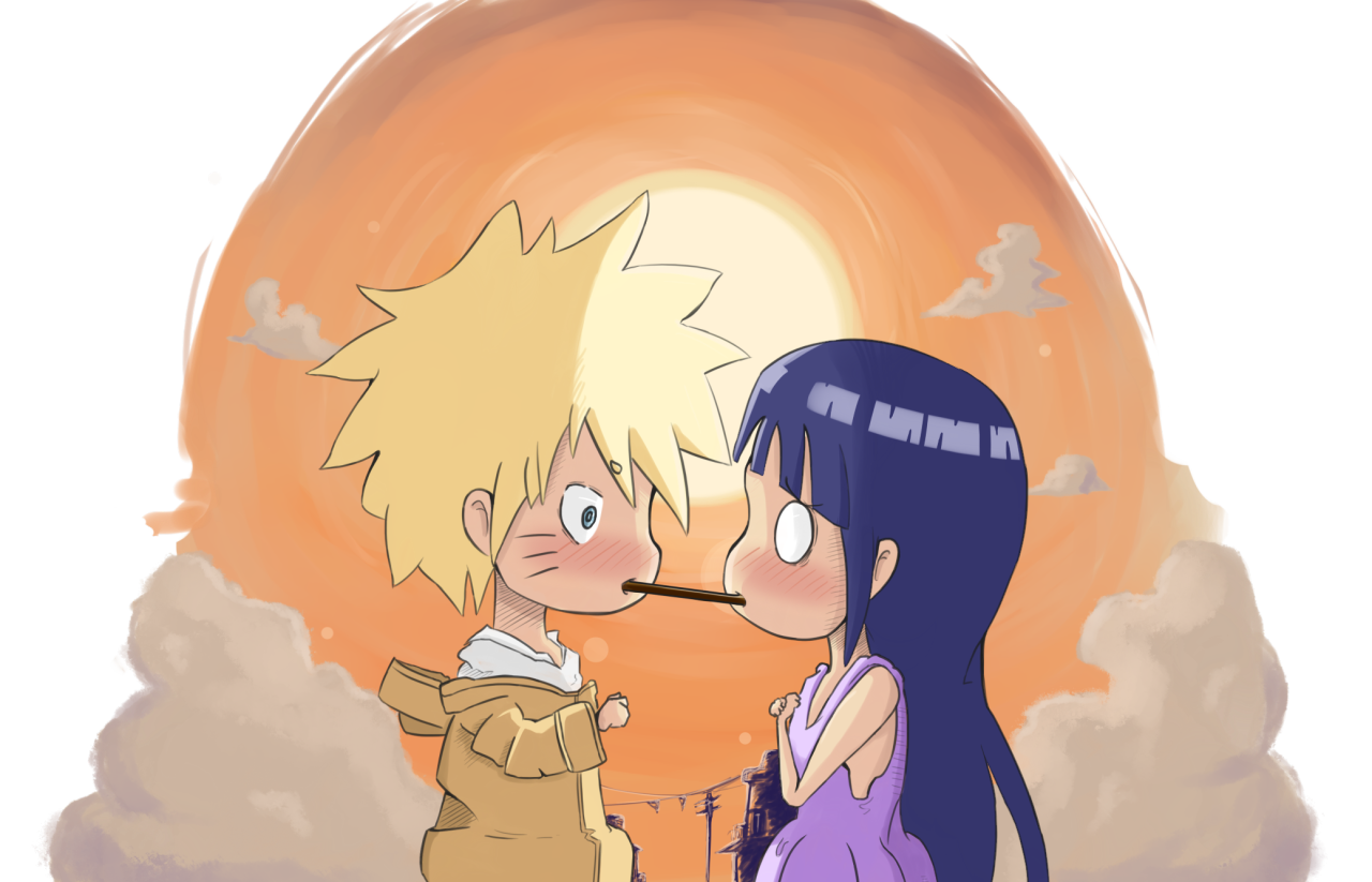 thegreyzen:  Pocky NaruHina ~