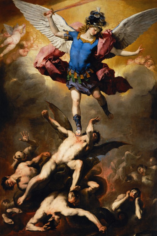 Fall of the Rebel Angels (1666) - Luca Giordano