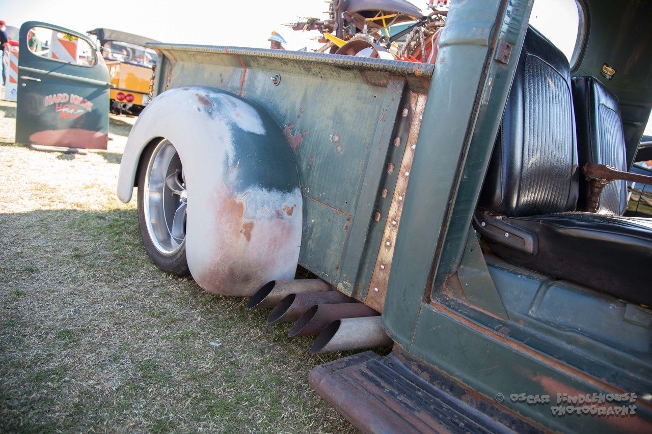4-corner-idle:  1947 International Harvester pickup Vintage ratrod pickup? Check.