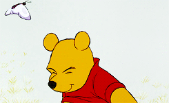 darkdrifteruk:  skiffykitten:  Deep in the hundred acre wood, where Christopher Robin plays. You’ll find the enchanted neighborhood of Christopher’s childhood days. A donkey named Eeyore is his friend and Kanga and little Roo. There’s Rabbit and