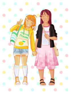 soap-on-a-stick:  ChikaRiko!! 🍊🌸 