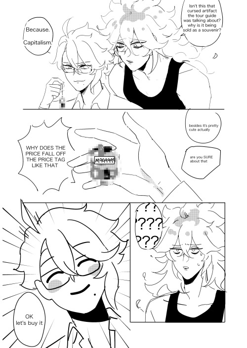 dumb comic with stupid dialogue