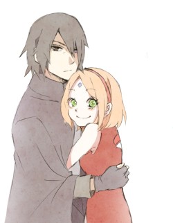 verityglasses:  shokoemychan: sasusaku ♥