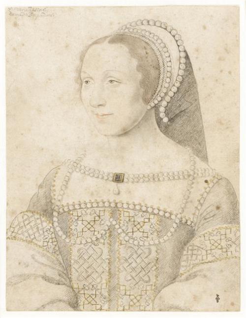 Madeleine de Mailly, comtesse de Roye by Francois Clouet, 16th century