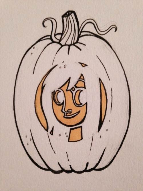 Day #6 - Pumpkin! I may actually carve a Shannon pumpkin…