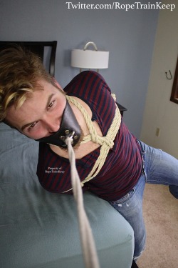 Ropetrainkeep:one More Hard Tug To The Left Should Make Him Land On The Bed, But