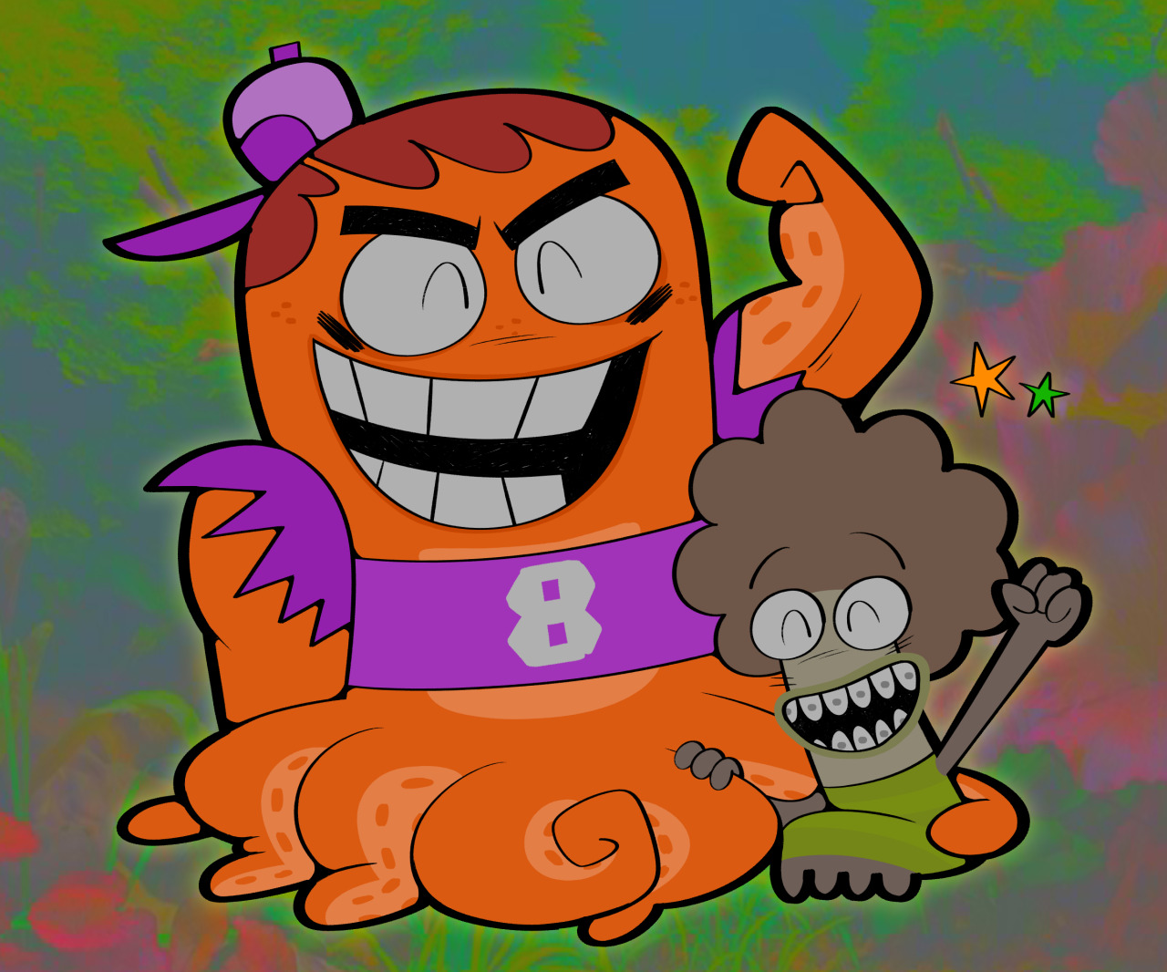 Fish hooks jocktopus