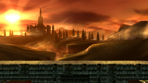 nothingbutgames:  Stages based on The Legend of Zelda series through the Super Smash