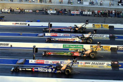 enginedynamicsinc:  4 Wide at Z Max Dragway, N.C : 40,000 horsepower lined up