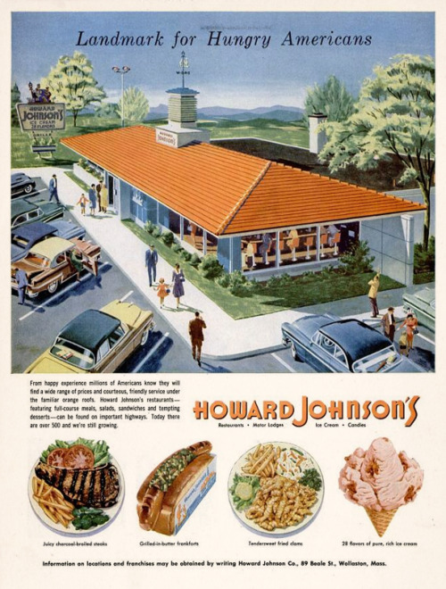 Howard Johnson&rsquo;s, 1955