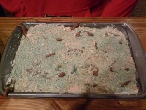 theladypipsqueak:  salparadisewasright:  theladypipsqueak:  MY MOM DECIDED THAT SINCE I FUCKING HATE CLEANING THE LITTERBOX FOR MY DUMB CATS SHE’S ACTUALLY MAKE ME A FUCKING LITTERBOX CAKE. THIS IS A FUCKING CAKE. THOSE ARE SLIGHTLY MELTED TOOTSIE ROLLS.