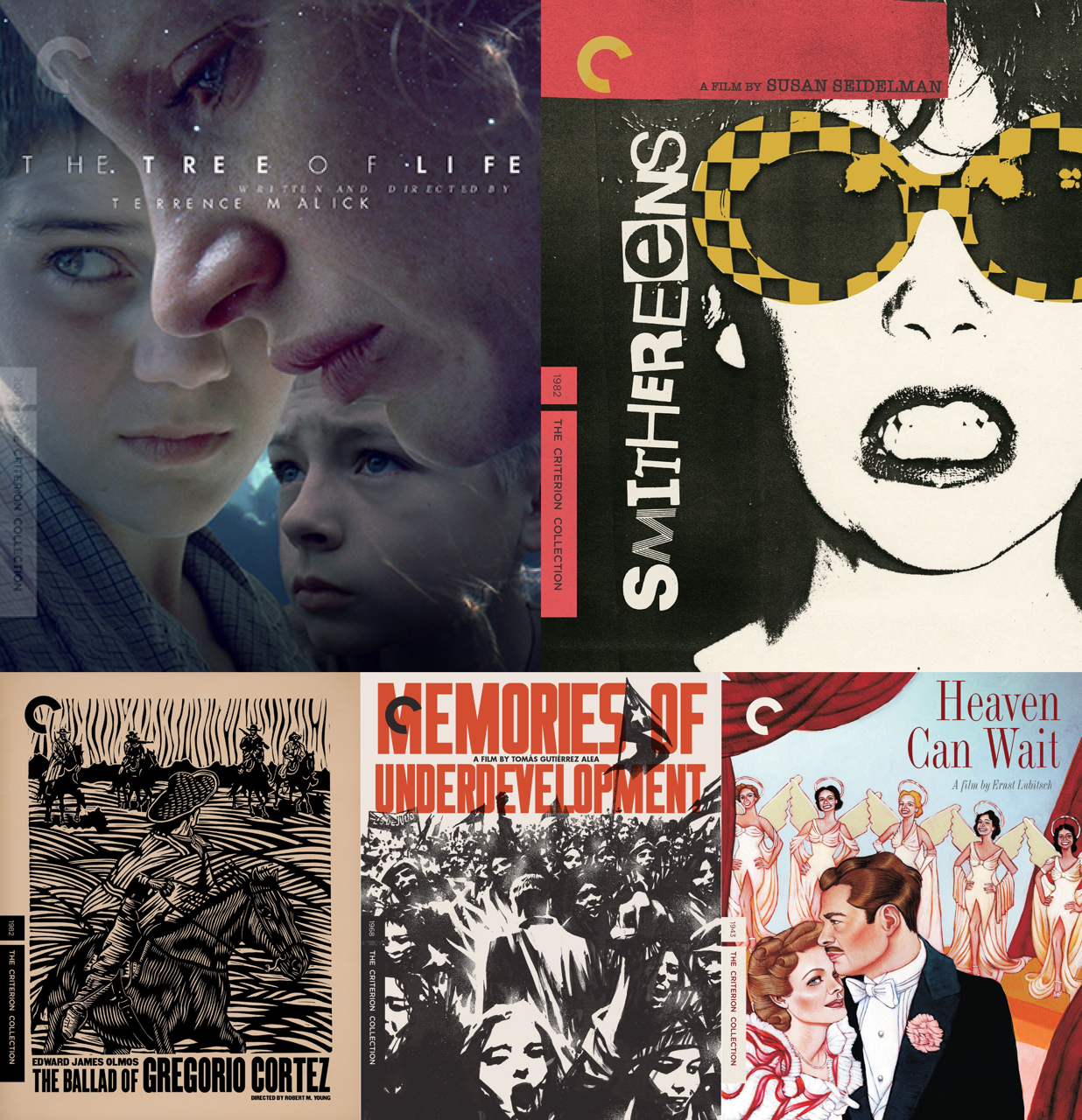 The August 2018 Criterion Collection Line-up August 14th The Ballad of Gregorio Cortez
August 21st Heaven Can Wait
Smithereens
August 28th Memories of Underdevelopment
The Tree of Life