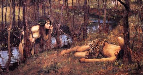 The Naiad or Hylas and the Nymph by John William Waterhouse1893oil on canvasprivate collection