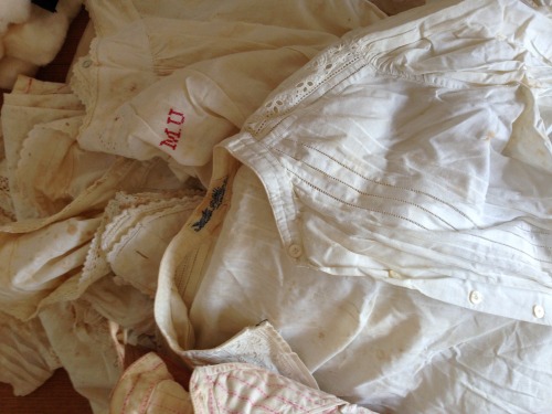 In store: Antique Swedish cottons.