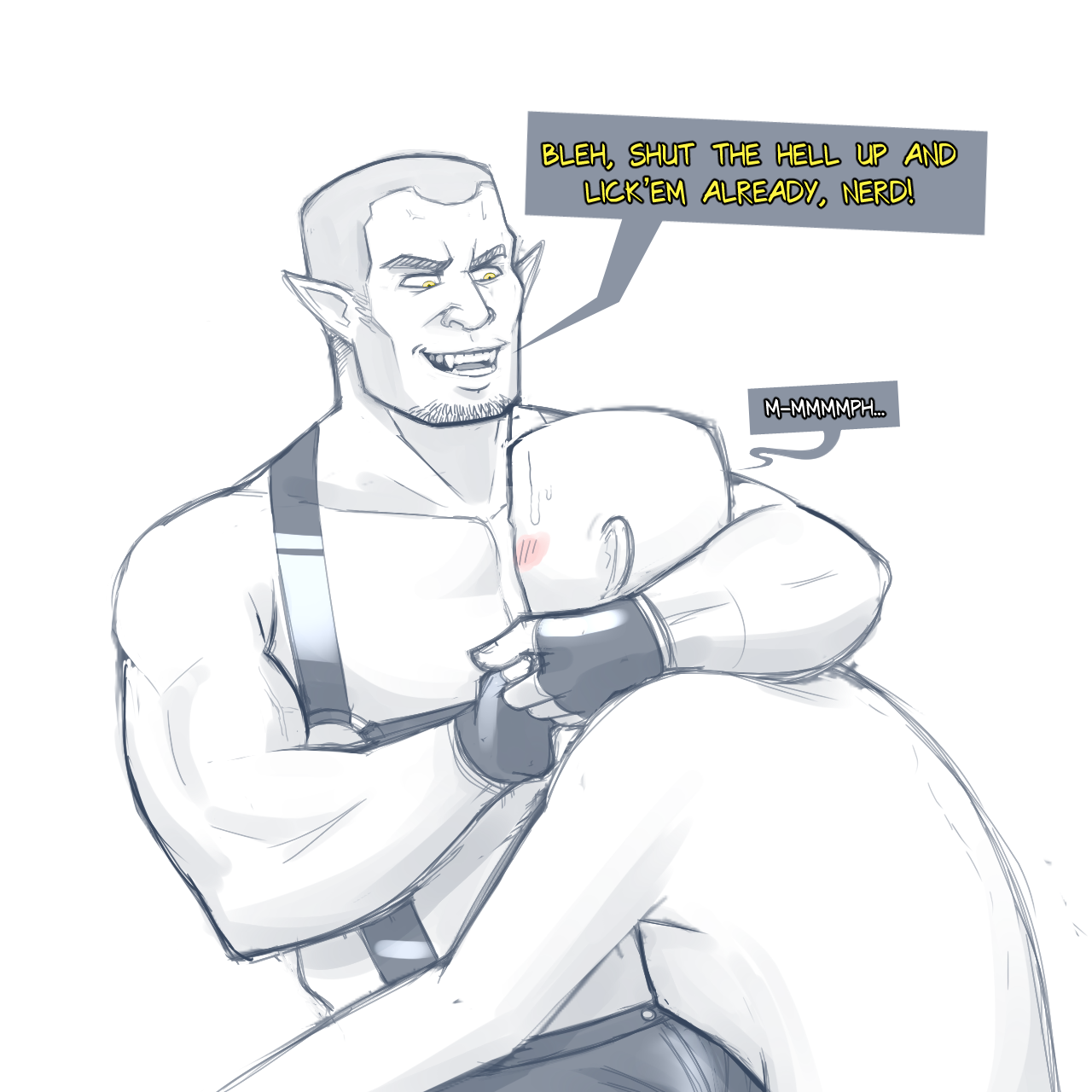 oni-drawfriend:  My internet friends leave me no option but to illustrate this, chapter