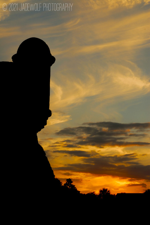 Sunset at the CastilloCastillo de San MarcosSt. Augustine, Florida