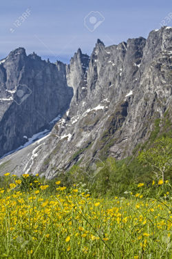 sixpenceee:  The Troll Wall in Norway is