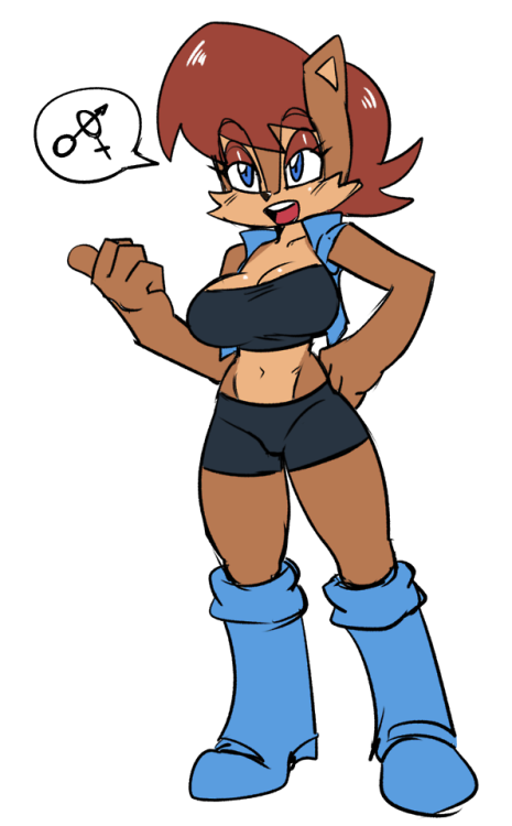 thedarkeros:Sally getting lewd now ;3