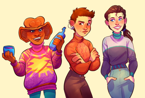 doodlingleluke:star trek said turtleneck rights