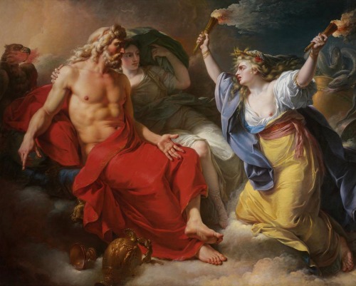 lionofchaeronea:Ceres Begging for Jupiter’s Thunderbolt after the Kidnapping of Her Daughter Proserp