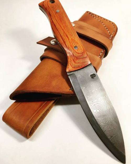 Another @rose_hollow_forge knife and UglyTent sheath. Quality, function and beauty.  www.ins