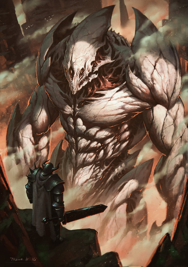 pathfinderpantheon:http://draken4o.deviantart.com/art/Colossus-609932467
