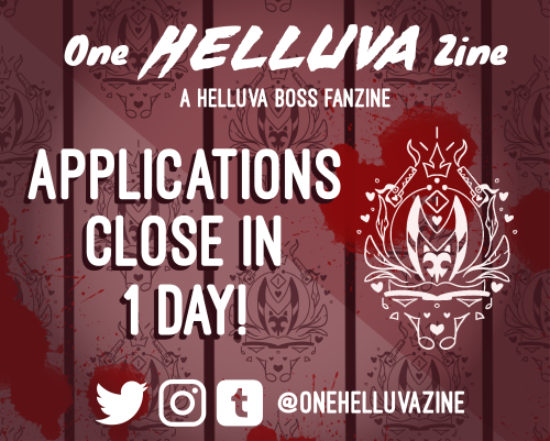 onehelluvazine: Contributor applications close in 1 day! Have you submitted your portfolio yet? If n