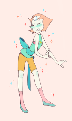 kazeedraws:  Pearl is my favorite gay space rock 