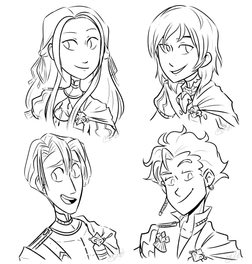 Hey, finally did the house leaders! Gonna be honest, Claude was my first house and even after playin