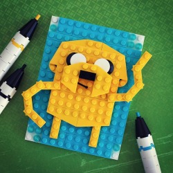 geekmythology:  Lego portraits of pop-culture