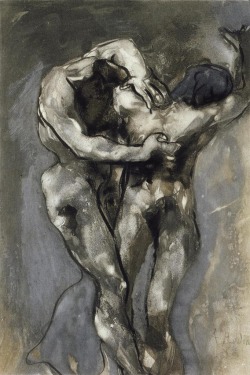 drakontomalloi:  Auguste Rodin - The Heretics. N.d., 1880s 