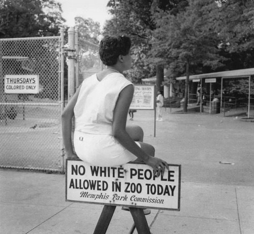 historical-nonfiction:JoAnn Mayo Osbourne visiting the Overton Park Zoo in Memphis, Tennessee. The p
