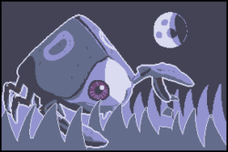 cammiliscious:   The snabber snibs, oh how does he snib with the snab. Four colors, plus two minor ones.  The creature design is originially by @mcsweezy and first appeared here.  It can be seen more comfortably at pixeljoint   Yoooooooooooooo! Dream