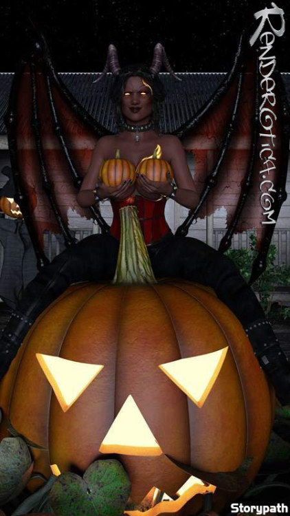 Renderotica SFW Halloween Image SpotlightSee