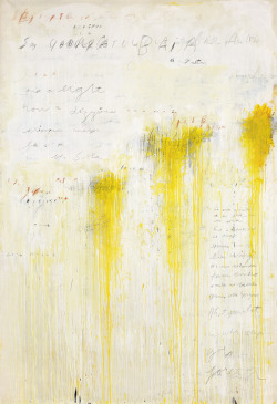 museumuesum:  Cy Twombly Quattro Stagioni: