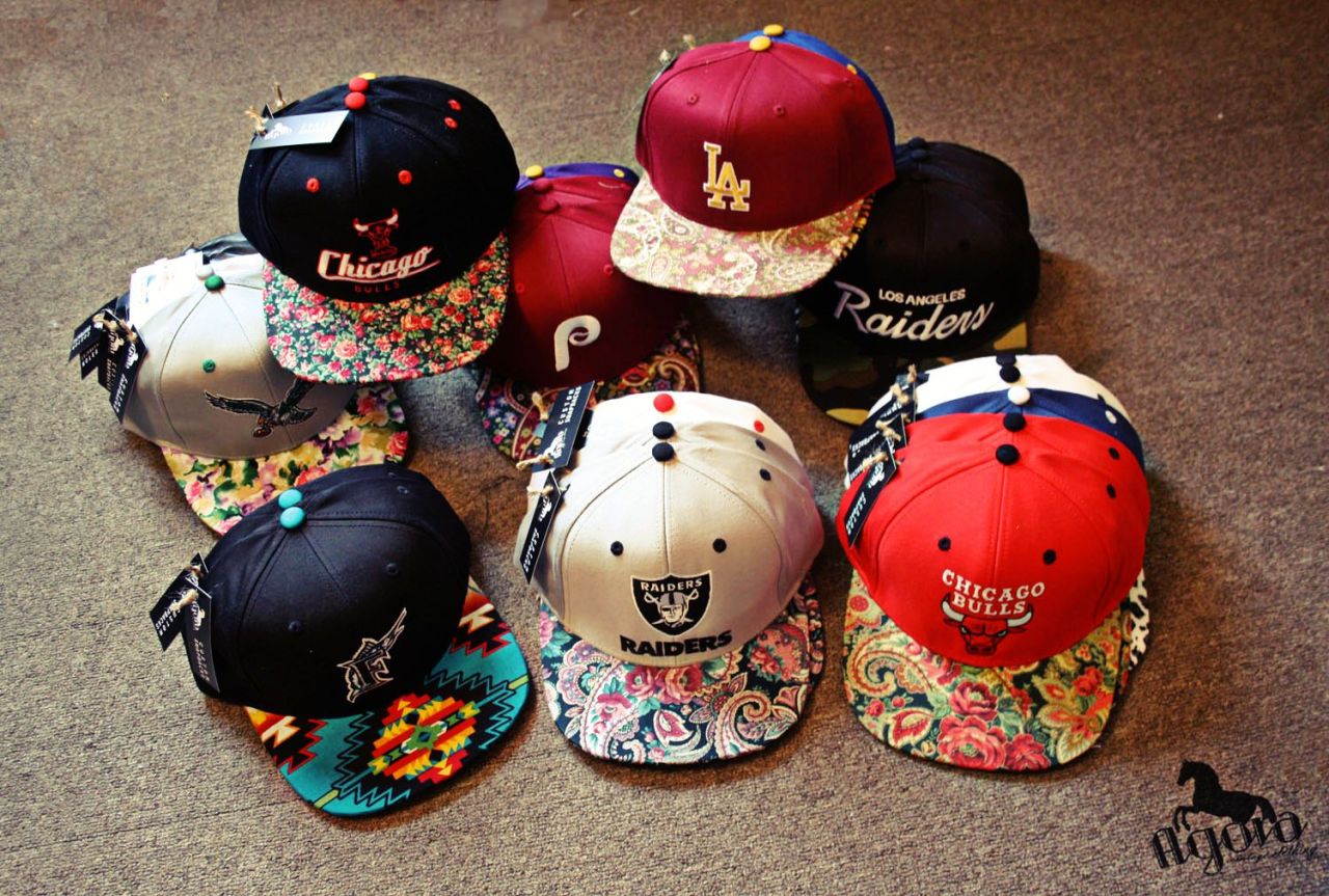 agoravintage:  agora custom snapbacks re-up 