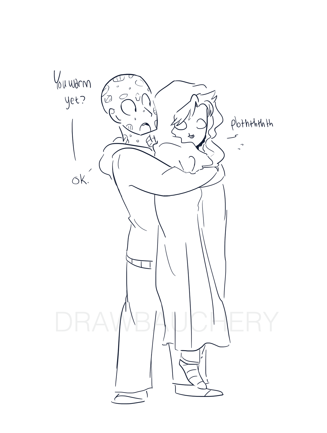 so much so that sometimes peter just pretends to be cold