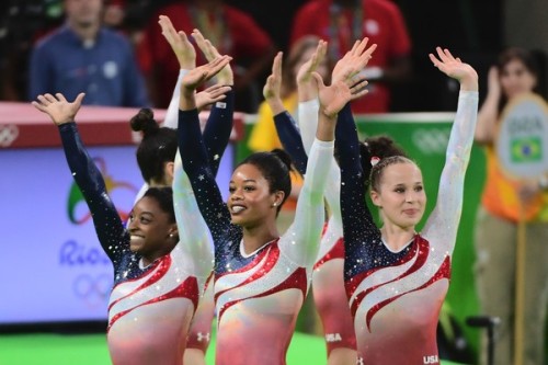 sparklesandchalk:The United States Women’s Gymnastics Team won gold by over 8 points at the 2016 Oly