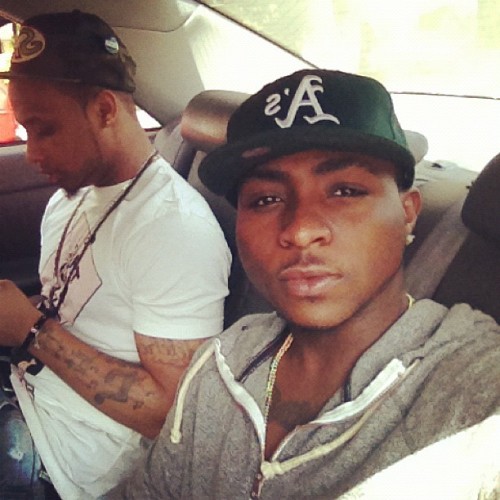 davido x his cousin, Adebayo Adeleke (B-Red)