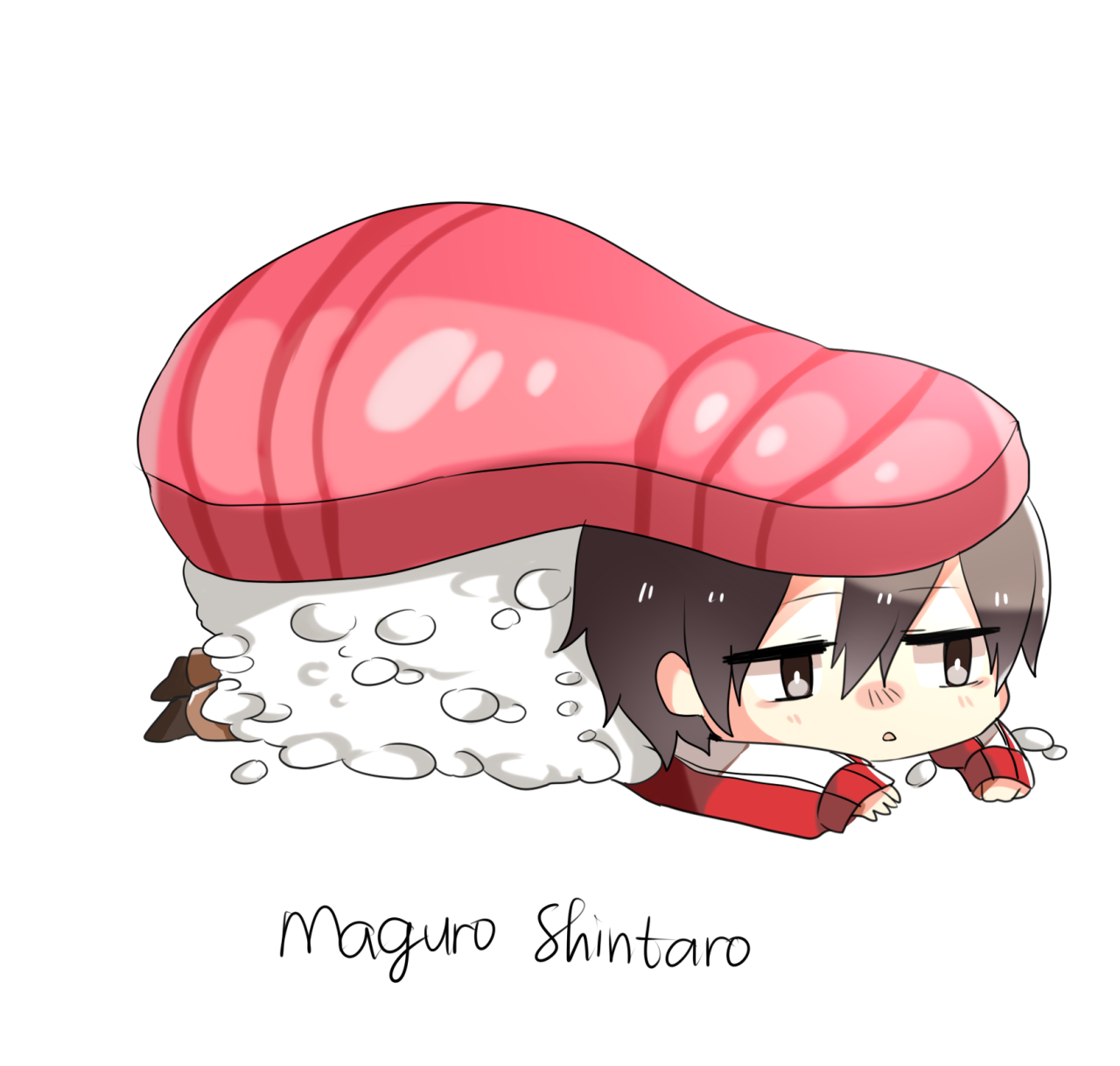hakamiiart:   transparent mekakushi dan Sushi ver. !!! :D drag  them all :D 