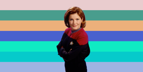 yourfavisblorbo: Kathryn Janeway from Star Trek Voyager is Blorbo From Our Shows!Requested @garak-ds