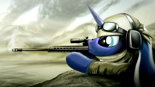 epicbroniestime:  Sniperluna by *Dori-to